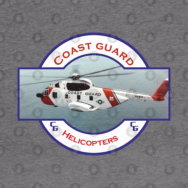 US Coastguard search and rescue Helicopter, by AJ techDesigns